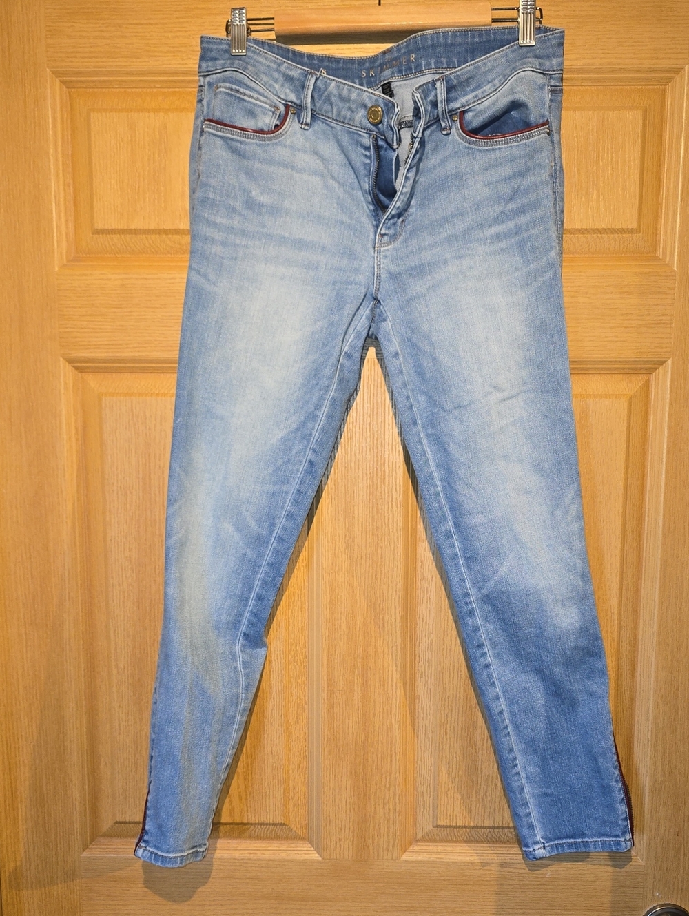White House Black Market Light Blue Skinny Jeans